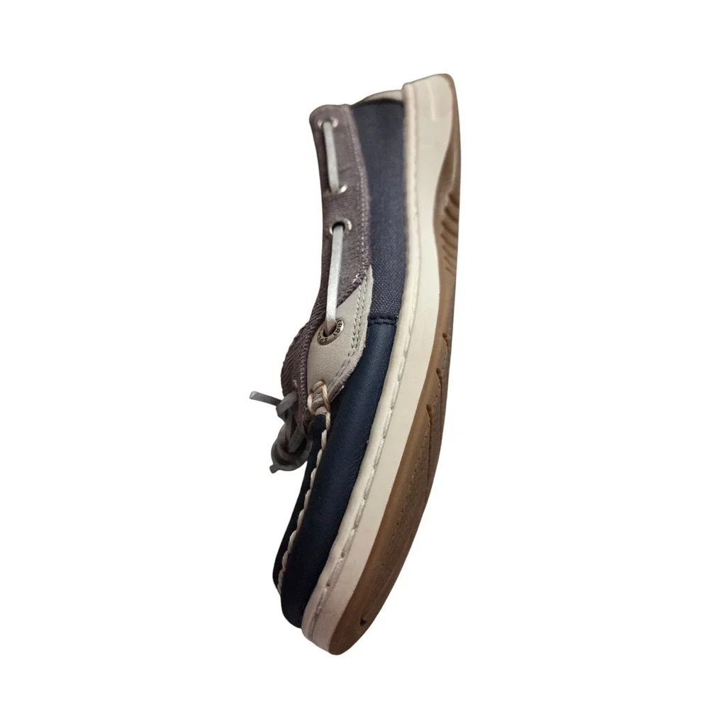 Sperry‎ Top-Sider Boat Shoes Leather Comfort Casual Navy Blue Size 7